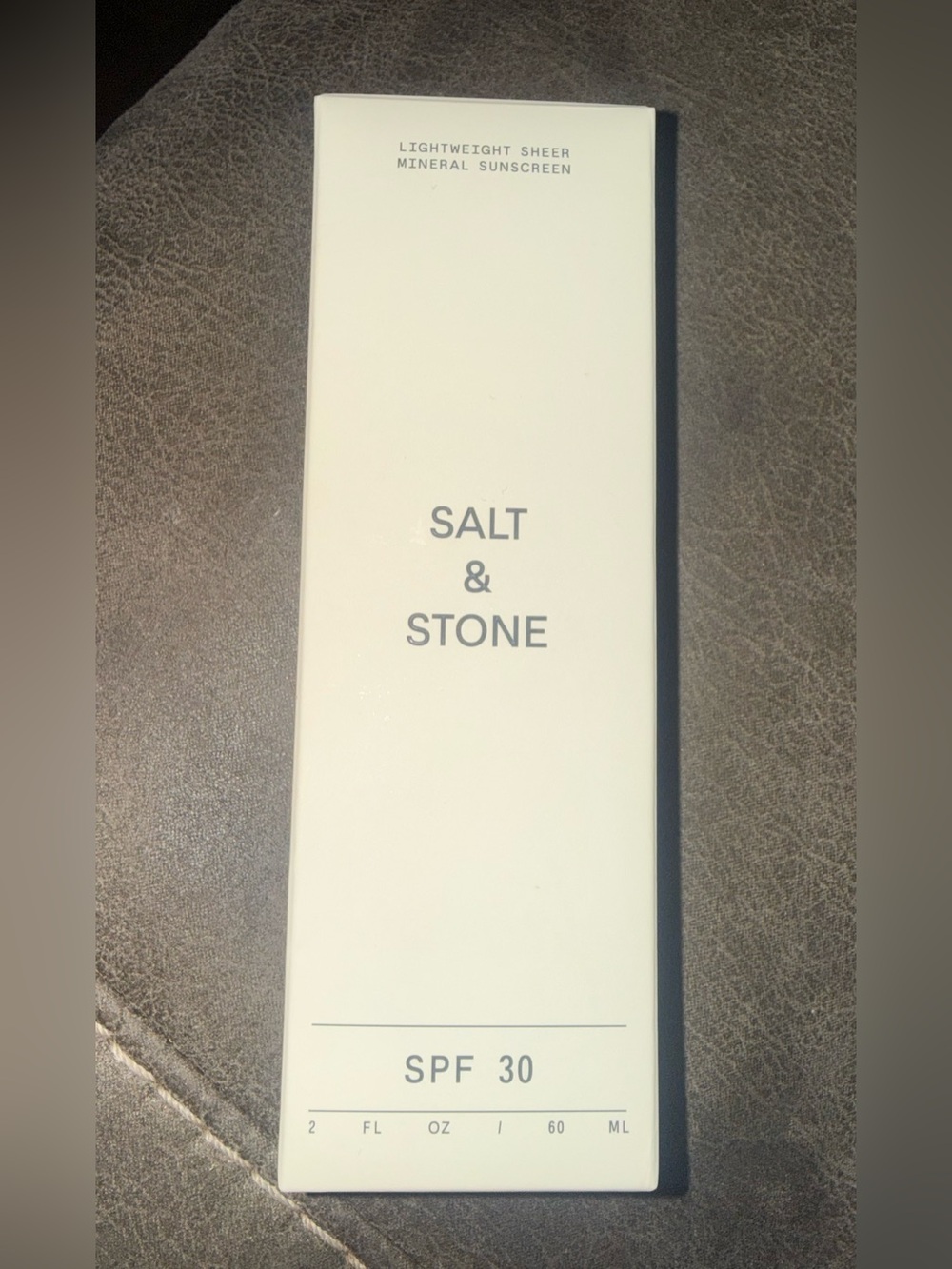 Salt & Stone Lightweight Sheer Mineral Sunscreen SPF 30 - White